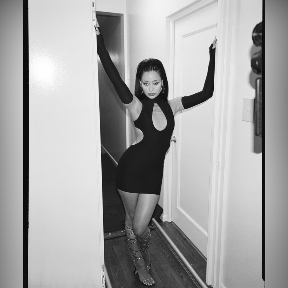 AKNA Black Damien Mini Dress [EUPHORIA] - XS